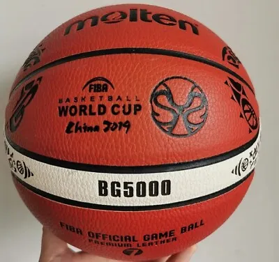 Fiba Official World Cup China 2019 Rare Design Bg5000 Molten 29.5  Basketball  • $100