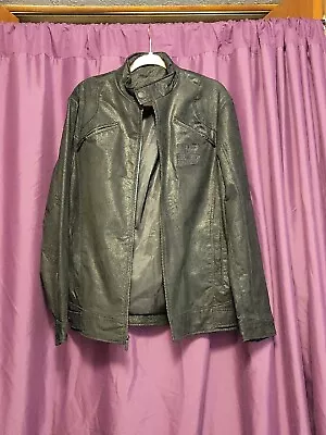 One Life No Regrets Film Unit Leather Jacket Size XLarge • $125.99