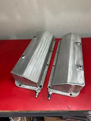 Small Block Ford Yates C3 Aluminum Valve Covers NASCAR XFINITY 2715 • $375