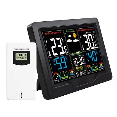 Weather Forecast Station  RF Indoor  Color Screen G2E1 • £26.67