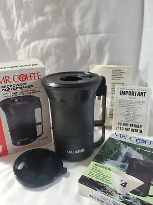 Mr. Coffee Quick Brew Microwave Coffee Maker W/ 10oz Coffee Cup  QB1 • $22