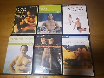 Learn Yoga 6 Courses 7 DVD's Yoga Burn Relaxation & Meditation Healing Breathing • $129