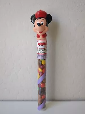 Mickey Mouse Candy Tube Walt Disney World Topper Sealed Milk Chocolate • $12.50