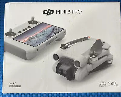 $834.99 • Buy NEW DJI Mini 3 Pro Camera Drone With DJI RC Smart Controller - FACTORY SEALED