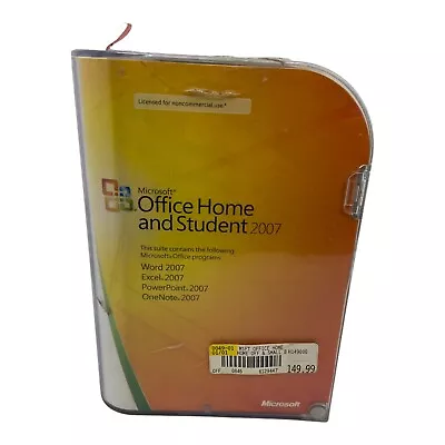 Microsoft Office 2007 Home And Student W/ Product Key - Excel Word PowerPoint • $29.99