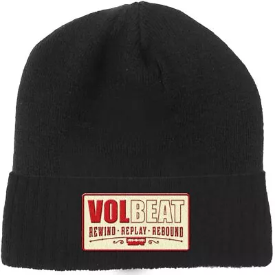 Volbeat - Volbeat Unisex Beanie Hat  Rewind Replay Rebound - Unisex - K500z • $18.82