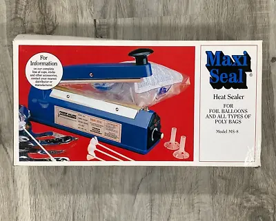 Maxi Seal Heat Sealer MS-8 • $25