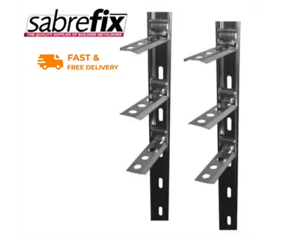 £69.99 • Buy 5X Sabrefix Wall Starter Kits 2.4 M - Stainless Steel - Ties & Fixings - UK MADE