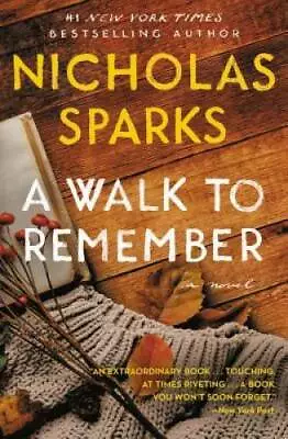 A Walk To Remember - Paperback By Sparks Nicholas - GOOD • $5.25