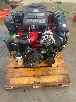 07 Volvo Penta 4.3 GL 262 Vortec Boat Marine Engine 352 HRS FRESH WATER CLEAN • $6395