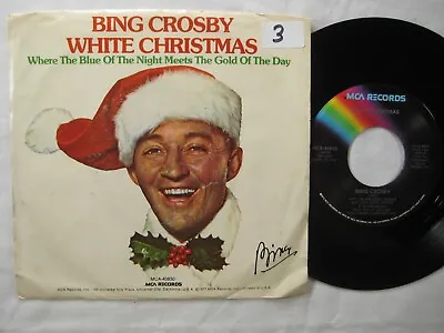 $5.99 • Buy CHRISTMAS 45 Rpm Vinyl Record YOU SELECT Cleaned & Play Check Bing Springsteen +