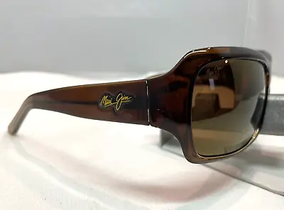 Maui Jim Palms Mj 111-01 Chocolate Fade W/ Hcl Bronze Polarized Sunglasses New 9 • $165