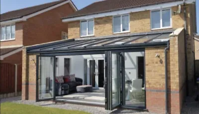 UPVC DOUBLE GLAZED Upvc CONSERVATORY 900mm X 1950mm X 1930mm - Made To Measure • £999