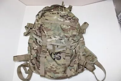 US Military Issue Multicam OCP Camo MOLLE II Assault Pack RuckSack Backpack A • $74.95