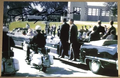 $174.99 • Buy RARE Paul Landis Signed JFK Assassination Photo Secret Service Magic Bullet #1