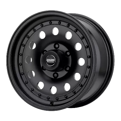 1 New 16X8 0 5X139.7 American Racing AR62 Outlaw II Satin Black Wheel/Rim • $158