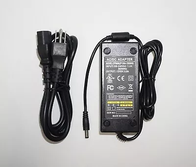 AC/DC Power Adapter 12VDC 5A - For LED Light DVR Cameras + Other - 5.5x2.1mm • $5.04