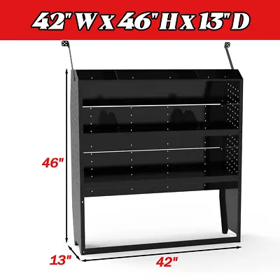 Van Shelving Storage System For Ford Transit GMNV Promaster Sprinter Metris • $270.99