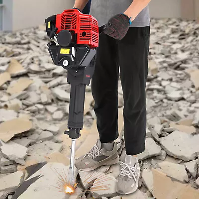 52cc Gas Gasoline Demolition Jack Hammer Concrete Breaker Punch Drill Jackhammer • $269