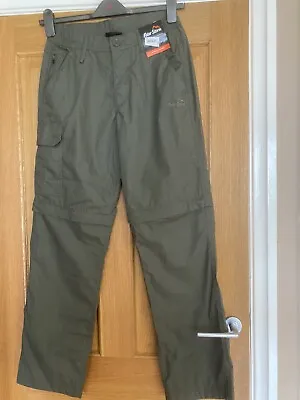 £14.99 • Buy BNWT Peter Storm Ramble II Convertible Trousers / Shorts. Zip Off Legs KHAKI 30R