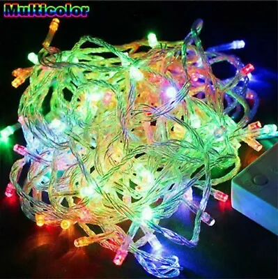 CONNECTABLE 33ft 100 LED Christmas Tree Fairy String Party Wedding Lights X'mas • $8.29