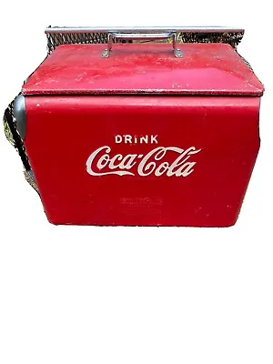 Vintage Coca Cola Cooler By Acton Mfg. Co. KS • $300