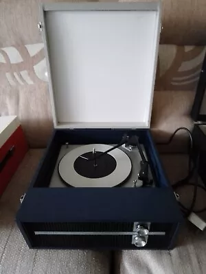 £45 • Buy Fidelity HF35 Late 60's Record Player, Blue
