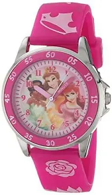 $16.29 • Buy Disney Kids' PN1051 Disney Princess Watch With Pink Band