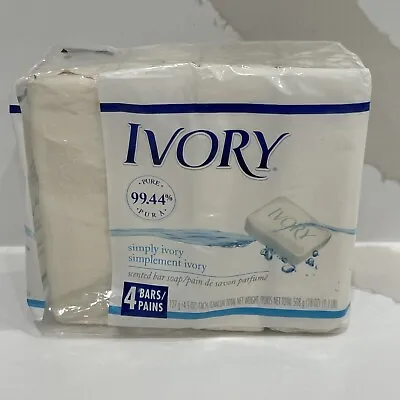 4 Pack Unopened Ivory Bar Soap 4.5 Oz Each 18 Oz Total New Sealed Vintage • $14.95