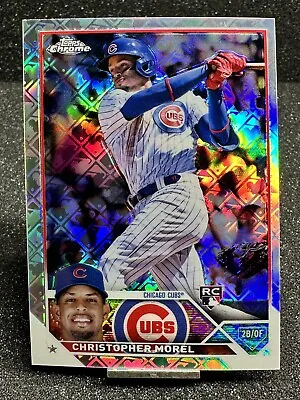 2023 Topps Chrome Logofractor CHRISTOPHER MOREL  RC Rookie #198  FREE SHIPPING • $5