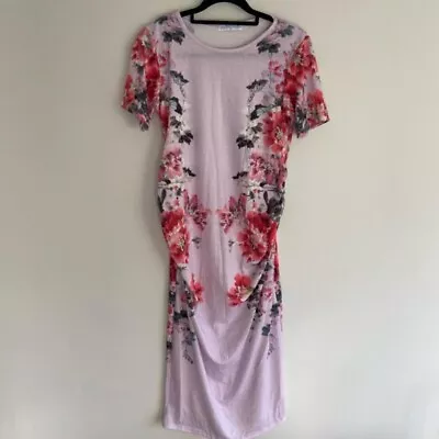 Bluebelle Maternity Floral Dress Size 10 • $12