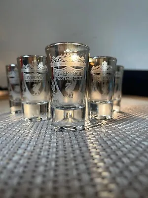 £13.99 • Buy Liverpool FC SHOT GLASSES. 30ML. 6 IN PACK.HIGH QUALITY!!!