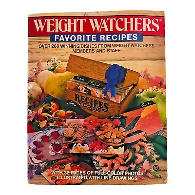 $11.95 • Buy Weight Watchers Favorite Recipes Cookbook 280 Recipes Quick Start Plus Program