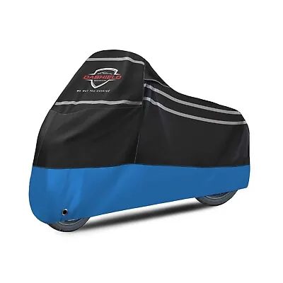 DaShield Ultimum Series Motorcycle Cover Waterproof Dust Sun With Lock-Holes • $42.49