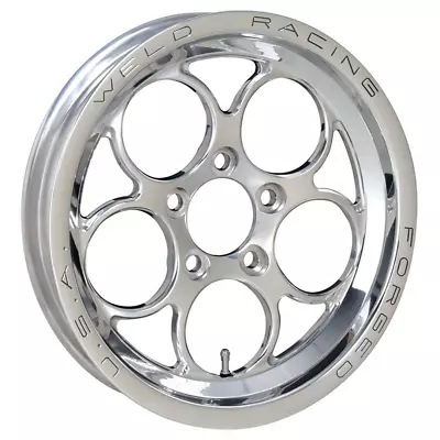 Weld Racing Magnum Pro Drag Front Runner 1-Piece Polished 15  X 3.5  1.75 B/S Su • $1291.80