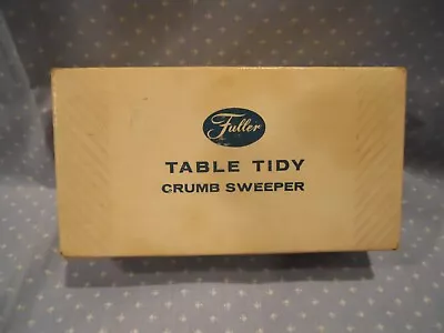 Vintage Early Fuller Brush Co. Table Tidy Crumb Sweeper~ With Original Box • $10.95