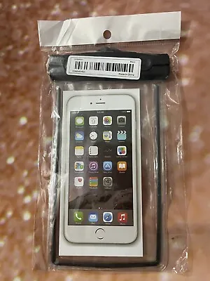 Waterproof Phone Case Beach Bag Holidays Secure For Iphone/Samsung Black • £7.99