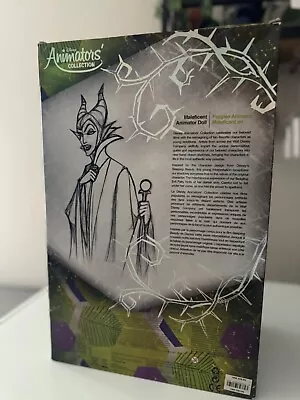 Disney Animators Villains Maleficent Doll 2019 NIB Damaged Box -Limited Edition • $64