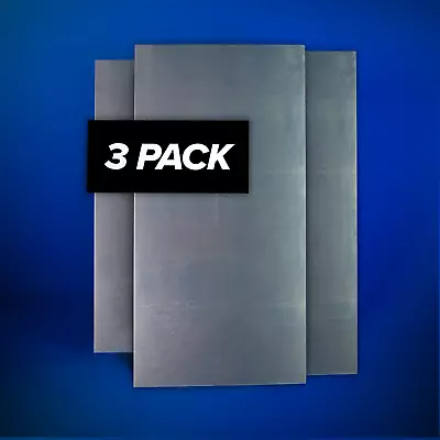  3 Pack .050  Aluminum Sheet Metal  Plate. 6 X9  .050 Aluminum Flat Stock.  F/S • $21.90