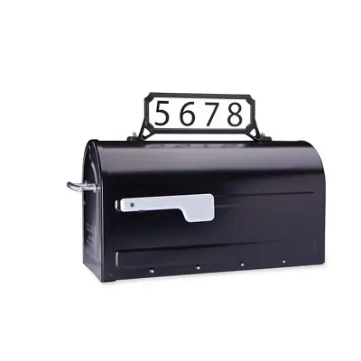 Manhattan Address Plaque Double Sided Reflective Backing Mailbox Accessory 12 In • $25.28