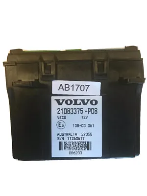 ✅ Volvo VNL VN VHD ECU Dash Control Modules VECU 21083375-P08 ✅ • $130