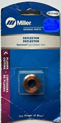 Miller Deflector For Spectrum 625 X-treme 2050 Plasma Cutter 177888 NEW • $18