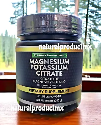 Magnesium Potassium Citrate Powder ✅ 300g. Citrato Magnesio Potasio By Plantimex • $16.95