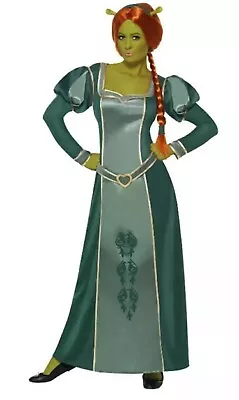 £40 • Buy Shrek Fiona Costume + Wig Princess Ogre Ladies Book Week Day Fancy Dress Outfit