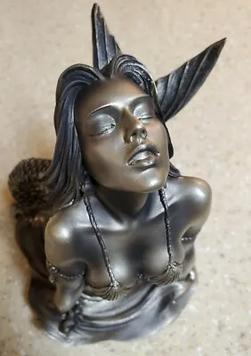 MERMAID HOOD ORNAMENT RARE Ideal For Rat Rod Big Goddess  • $117.77