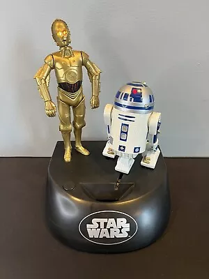 Vintage 1995 Star Wars Electronic Talking Action Piggy Bank R2-D2 C-3PO WORKS • $19