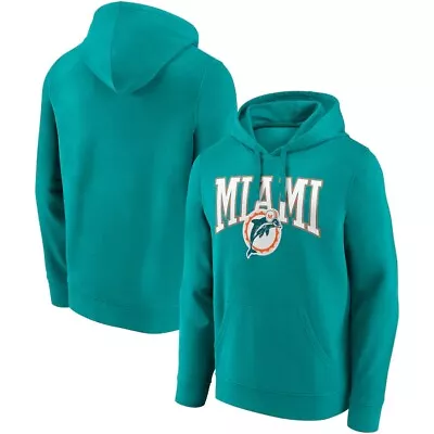 Miami Dolphins Gridiron Classics Campus Unisex Therma Pullover Hoodie • $26.99