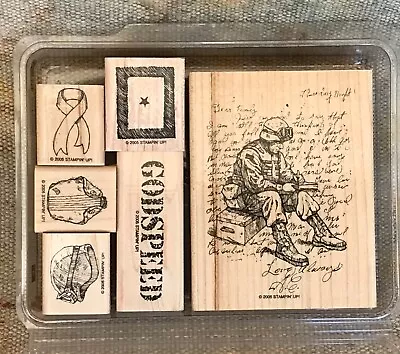 Soldier Military Theme Rubber Stamps-stampin’ Up!-never Used • $15