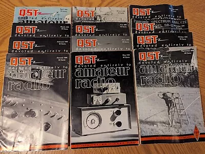 QST Magazines Full Year - 1966 • $14.99