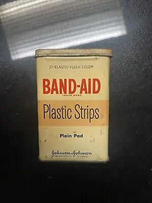 Vintage Band Aid Metal Tin • $10